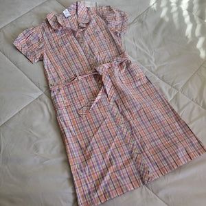 Gymboree Gingham Puff Sleeve Dress